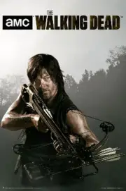 2013 AMC FILMS THE WALKING DEAD DARYL & CROSSBOW POSTER NEW 24x36 FREE SHIP