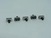 5x Pack Toggle Slide 3 Pins Power Switch 1P2T 5mm Handle 3A 250V SS12D10 SS12D11