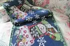 CHRISTMAS TABLE RUNNER SNOWFLAKES AND SNOWMEN