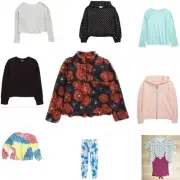 10 Piece NORDSTROM Girls Big Kid Clothing Bundle Wholesale XL 14/16 Zella Harper