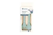 Guardian Silicone Spoon & Fork Set Seafoam