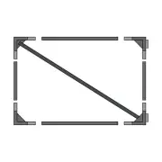 QLD NEW Quick Frame Adjustable Gate Frame 1.8m Wide x 1.2m High