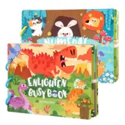 NNEDSZ Enlightenment Busy Book Set - Educational Preschool Activity Books for Le