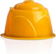 LESANGBAIHUODIAN Reusable Use 150times Fit for Dolce Gusto Coffee Cup Capsule Plastic Capsule Refillable Reusable Compatible with Fit for Nescafe Dolce Gusto Y11 (Color : Yellow)