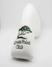 Cypress Point Club 1928 - Blade White Putter Cover by PRG - Brand New