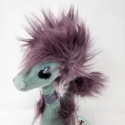 Jellycat Curiosity Seahorse Soft Toy Teal Purple Plush New Stuffed Animal