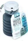 On The Go Joie Collapsible Water Bottle Gray Silicone BPA Free 16oz. Reusable