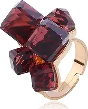 [VOLURE] Finger Joint, Ring Toe Ring,Rings,Ring Zircon Adjustable Zirconia Magic Opening Fashion Crystal Ring Ring Rings Rings Pack for Women
