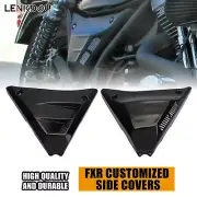 For Harley Pairs Fairing Side Covers Vented FXR 1982-1994 Gloss Black FXRP FXRS