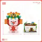 New Year Lucky Piggy Pig Figure Building Blocks Set Room Decor Gift Kids Adults