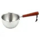 Portable Milk Pot Small Frying Pan Mini Heat Resistant Kitchen Accessories