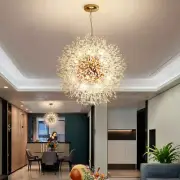 K9 Crystal Dandelion Firework Chandeliers Hanging Lighting Pendant Light G9 LED