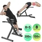 PORIYA Roman Chair for Hyperextension Core Workouts Adjustable Home Gym Bench