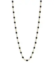 Gigi Clozeau 18K Yellow Gold Classic Gigi Resin Bead Collar Necklace, 17.7