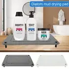 Quick Drying Stone Mat Super Absorbent Stone Dish Drying Mat Diatomaceous ⇚
