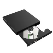 USB 2.0 Slim External DVD Rom Optical Drive CD DVD RW Player Reader Recorder k