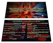 Stern Stranger Things Pinball Custom Apron Instruction Cards