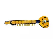 INDIAN MUSICAL INSTRUMENT STRING ELECTRIC SITAR TUNWOOD HAND PAINTED WITH BAG