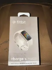 Fitbit Charge 5 Advanced Fitness and Health Tracker - Soft Gold (FB421GLWT)