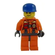 LEGO Minifigure - City - COAST GUARD RESCUE - Mint Minifig Mini Figure