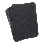Fabric Patch Iron-on Patches Denim Black 4.1"x3" for Clothes 16 Pcs