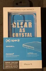 Speck**GEMSHELL**Clear Dual-Layer Case For iPhone 11