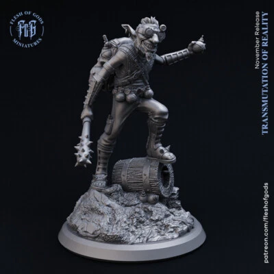 Goblin Bombardier by Flesh of Gods | D&D | DnD | Print on Demand