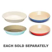 Chasseur La Cuisson Pie Dish 25x5cm Dishwasher Safe Made By Stoneware 1.4 Liter
