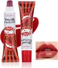 Peel off Lip Stain, Matte Finish Tattoo Lip Gloss, Lip Stain Peel Off, Lip Tint