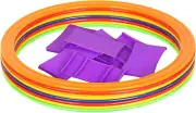 10Pcs 28Cm/38Cm Agility Speed Ring Football Soccer Basketball Sport Training ...