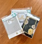 Cinch Album Kits and DIY Notebook Cover We R Memory Keepers Lot NEW Cinch Kit
