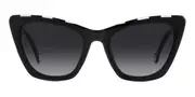 Carolina Herrera HER 0129/S 80S/9O Women’s Sunglasses Black Size 55