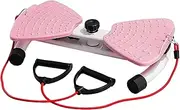 Waist Twisting Machine, Abdominal Core Strength Training, Silent Twist Board with Resistance Bands Compact Versatile Ideal for Apartment Fitness Core Strengthen Home Gym Workout