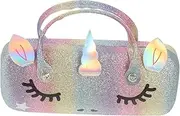 [SHERCHPRY] Pu Boys and Girls Glasses Case and Stylish Eye Glasses Storage Box Easy Open Design for Boys and Girls