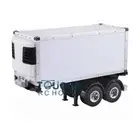 1/14 DIY Reefer Semi Truck With 20ft Container TOUCANRC for Tamiya RC Tractor