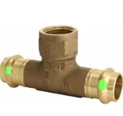viega propress 79595 brass tees 5pc NEW 3/4”x3/4”x3/4” Water