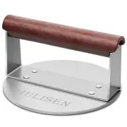 Burger Smasher, Stainless Steel Smashed Burger Press, 6 Inch Hamburger Press ...