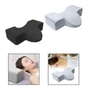 Eyelash Pillow for Lash Extension,with Neck Back Support, Breathable Memory Foam