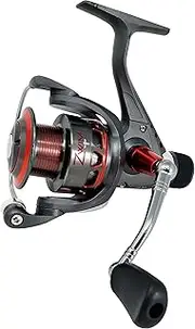 ZWIM - Rear Drag Fishing Reel Fixed Spool Spinning KHR50/5000-4 Japanese Ball Bearings (3 plus 1 BB) ABS Graphite Body 5.2:1 Gear Ratio with Diecast Long Cast Quick Release Aluminium Spool [11-0150]