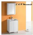 Ceramic Basin Soft Close Door Finger Pull Bathroom Vanity 600mm
