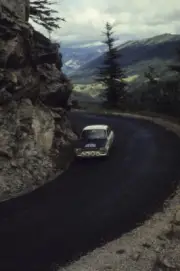 Bengt Soderstrom Gunnar Palm Ford Escort MkI 1968 Rally Car Old Photo 2