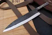 LOT OF 20 CUSTOM HANDMADE FORGED Railroad Spike Carbon Steel Chef Knife 179