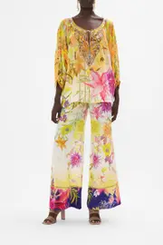 RAGLAN SLEEVE BLOUSE WITH CUFF HOW DOES YOUR GARDEN GROW