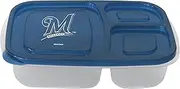MLB Milwaukee Brewers Lunch Container with Lid