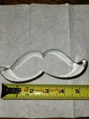 Mustache Cookie Cutter Fondant Sugar Sheet PlayDoh