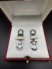 Authentic Cartier Pasha 925 Silver Cufflinks