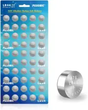 50 Pack LR44 Batteries, 1.5 Volt Alkaline Button Cell Batteries with Long Lastin
