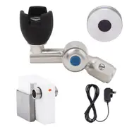 3Monkeez 45 Degree Silicone Mouthguard Bubbler with Hob-Mount Sensor - Main Powered
