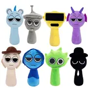 Sprunki Simon Plush Sprunki Oren Wenda Plushies Game Stuffed Figure Doll For Fan