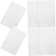 KAILIKETIY 12pcs Card Pockets Adhesive Pouches Card Sticker Holders Dry Erase Pockets for Warehouse